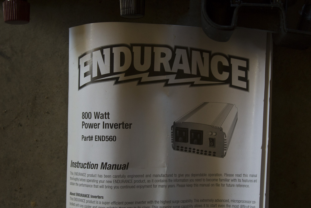 Endurance 800 Watt Power Inverter