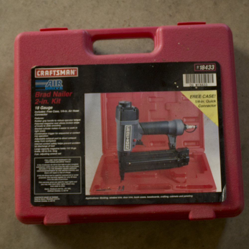 Craftsman Air Drive Brad Nailer 2in Kit