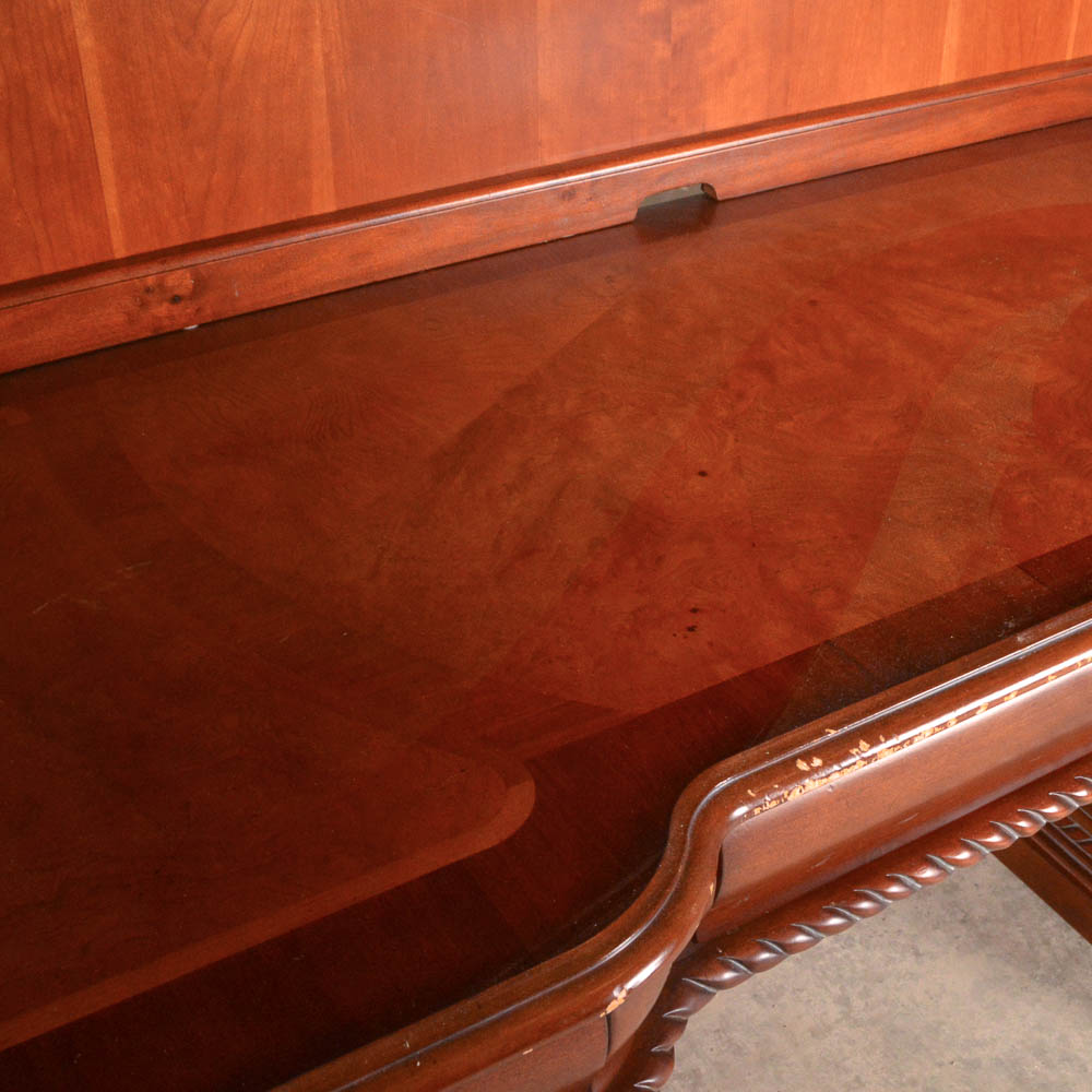 Aspenhome "Napa" Credenza with Hutch in Cherry Finish