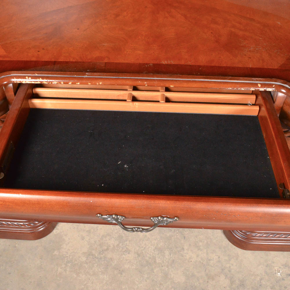 Aspenhome "Napa" Credenza with Hutch in Cherry Finish