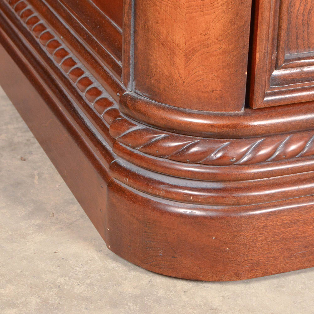 Aspenhome "Napa" Credenza with Hutch in Cherry Finish