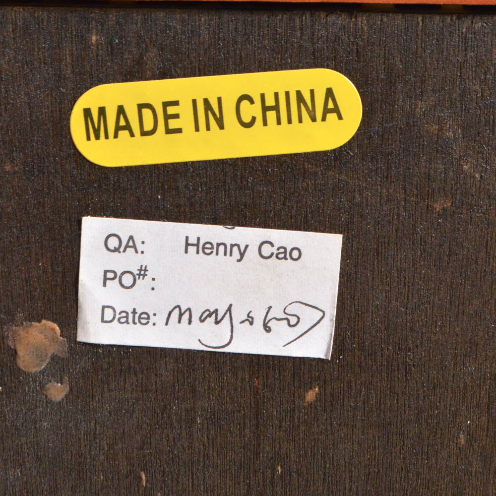 Aspenhome "Napa" Credenza with Hutch in Cherry Finish