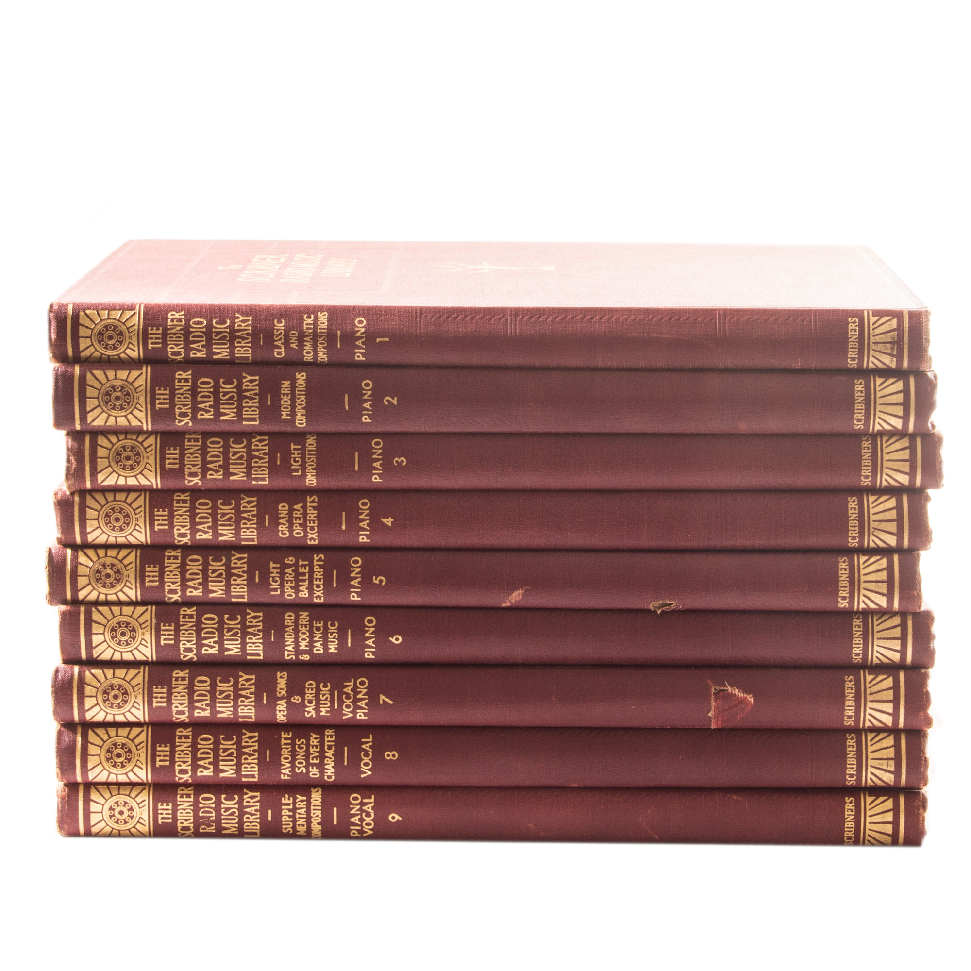 1946 Scribner Radio Music Library Complete Set