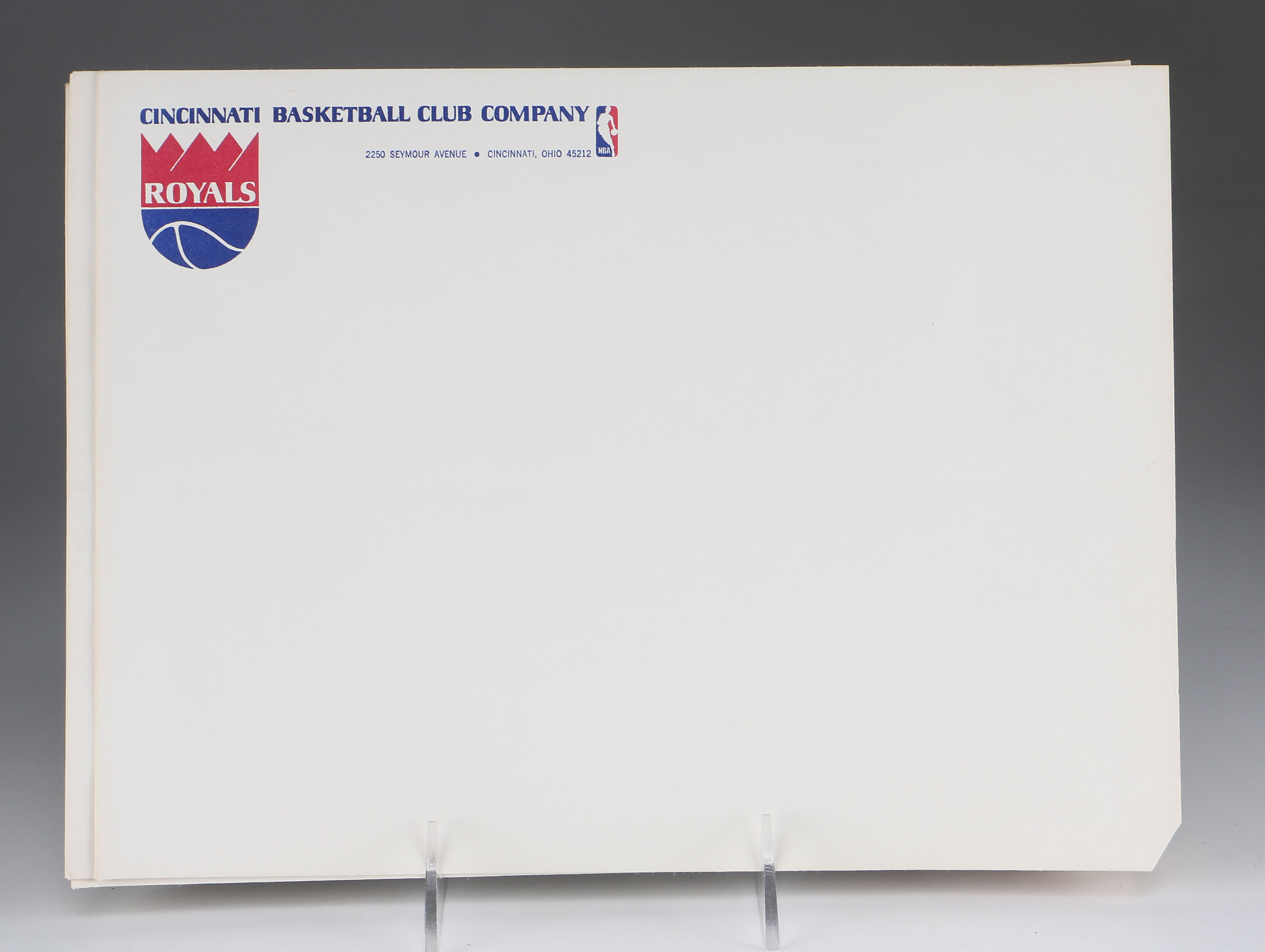 Cincinnati Royals Basketball Collectibles