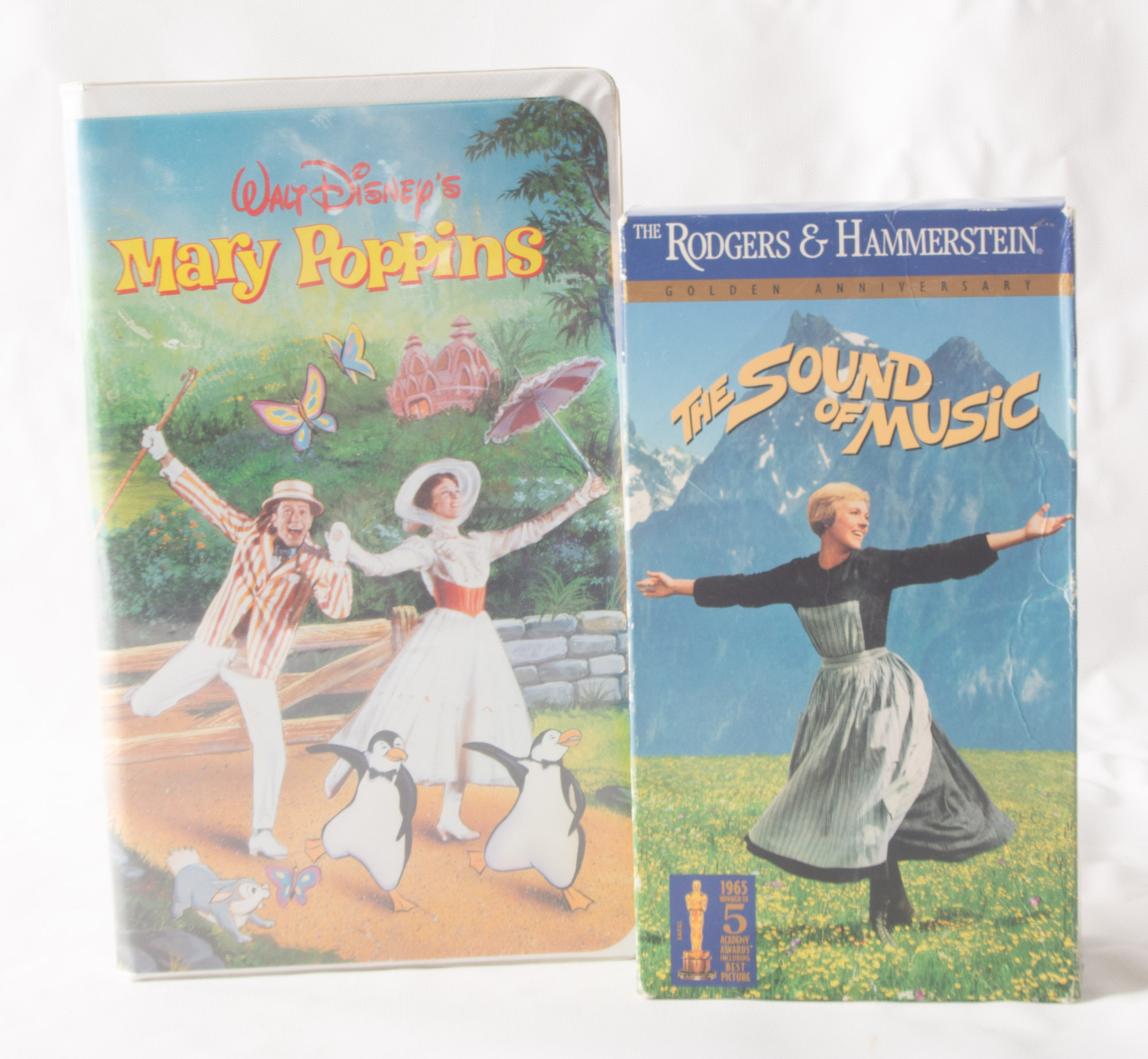 Disney, "Willy Wonka" and Other VHS Tapes