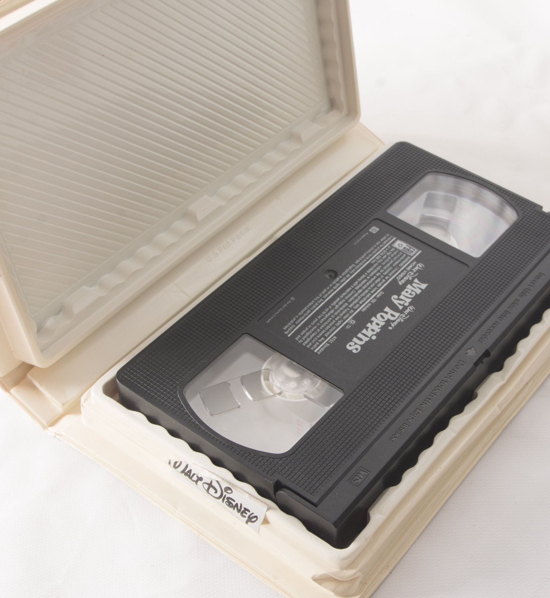 Disney, "Willy Wonka" and Other VHS Tapes