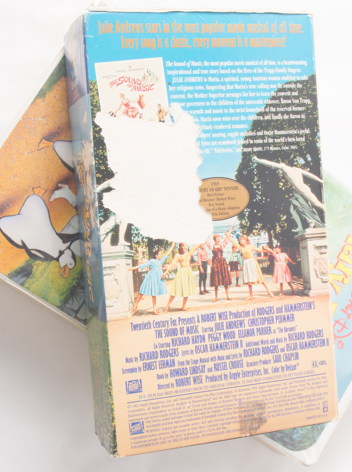 Disney, "Willy Wonka" and Other VHS Tapes