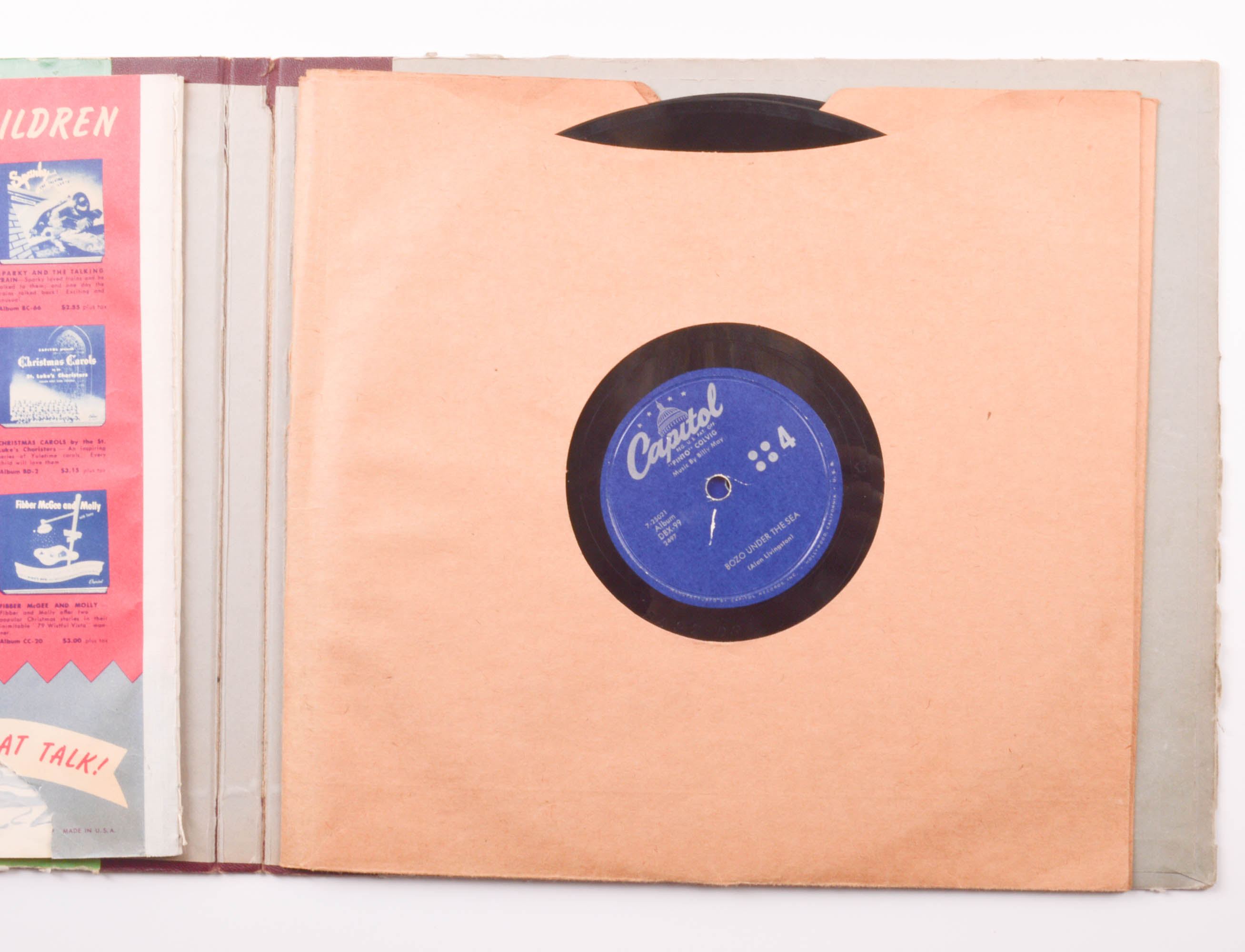 Disney, Bozo the Clown and Other Recorded Soundtracks and Books