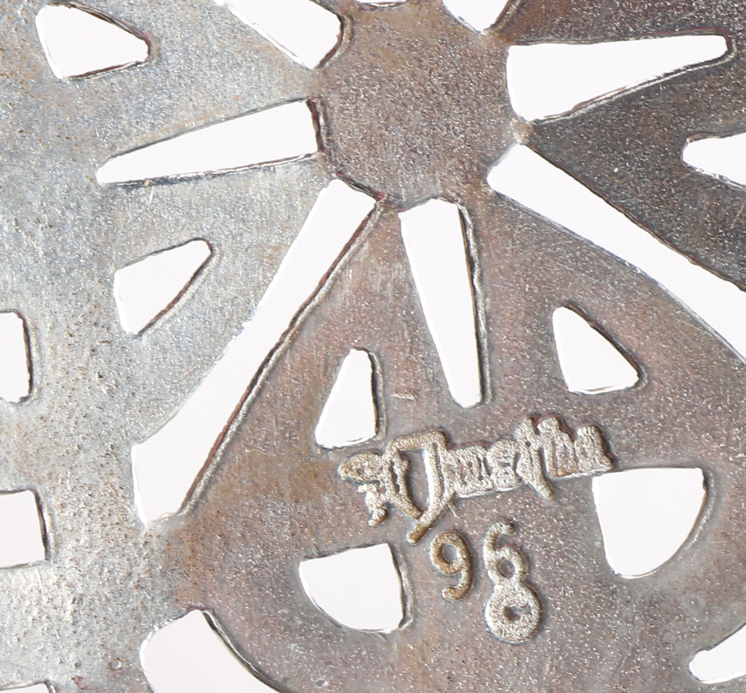 Assortment of Unique Silver Tone Costume Jewelry