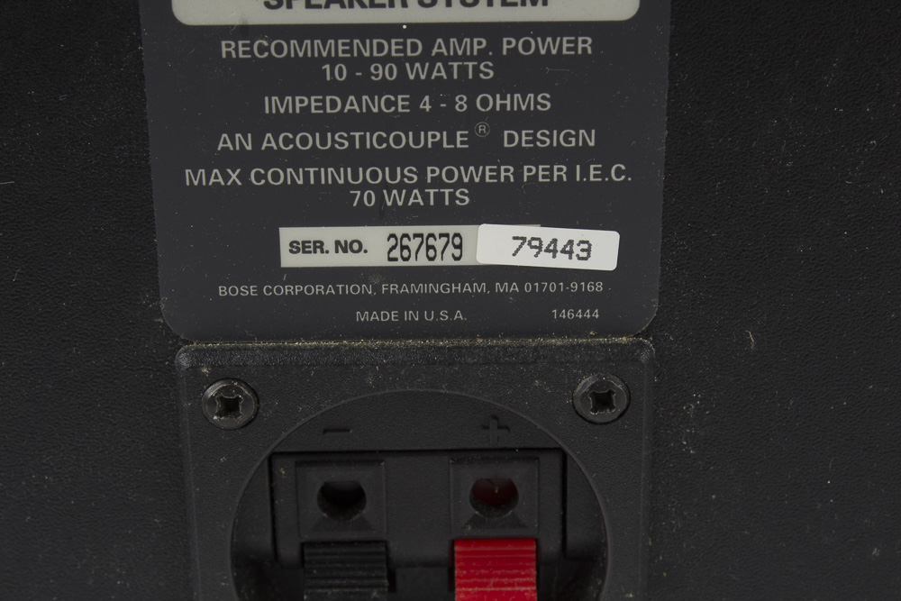 Pair of Bose Interaudio 2000 Speakers