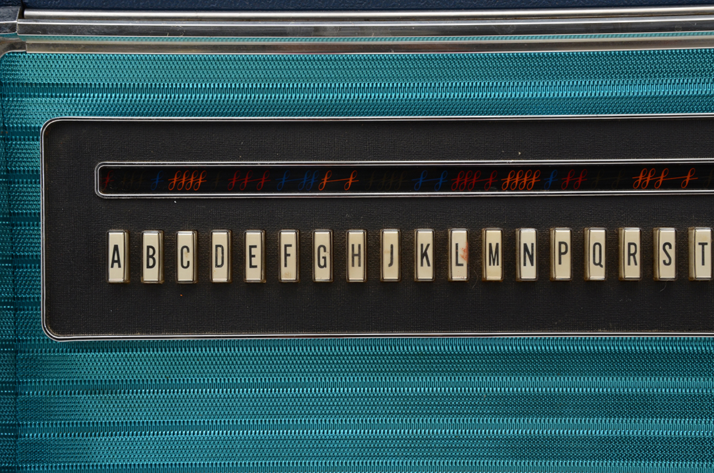 Wurlitzer "Americana" Vinyl Jukebox c. 1970s with Records and Accessories