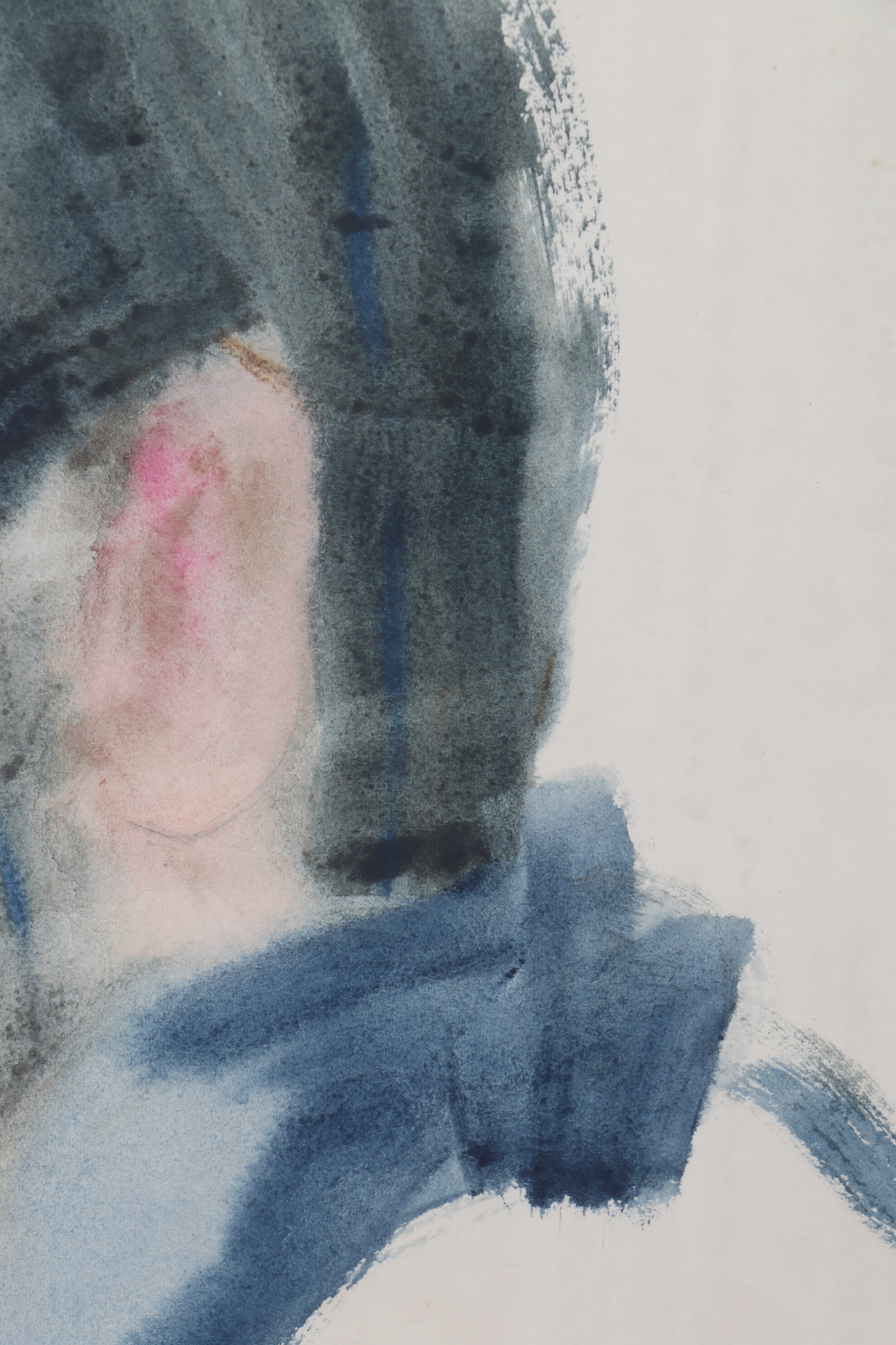 Emily Callari Watercolor Portrait of Man "Gerald"