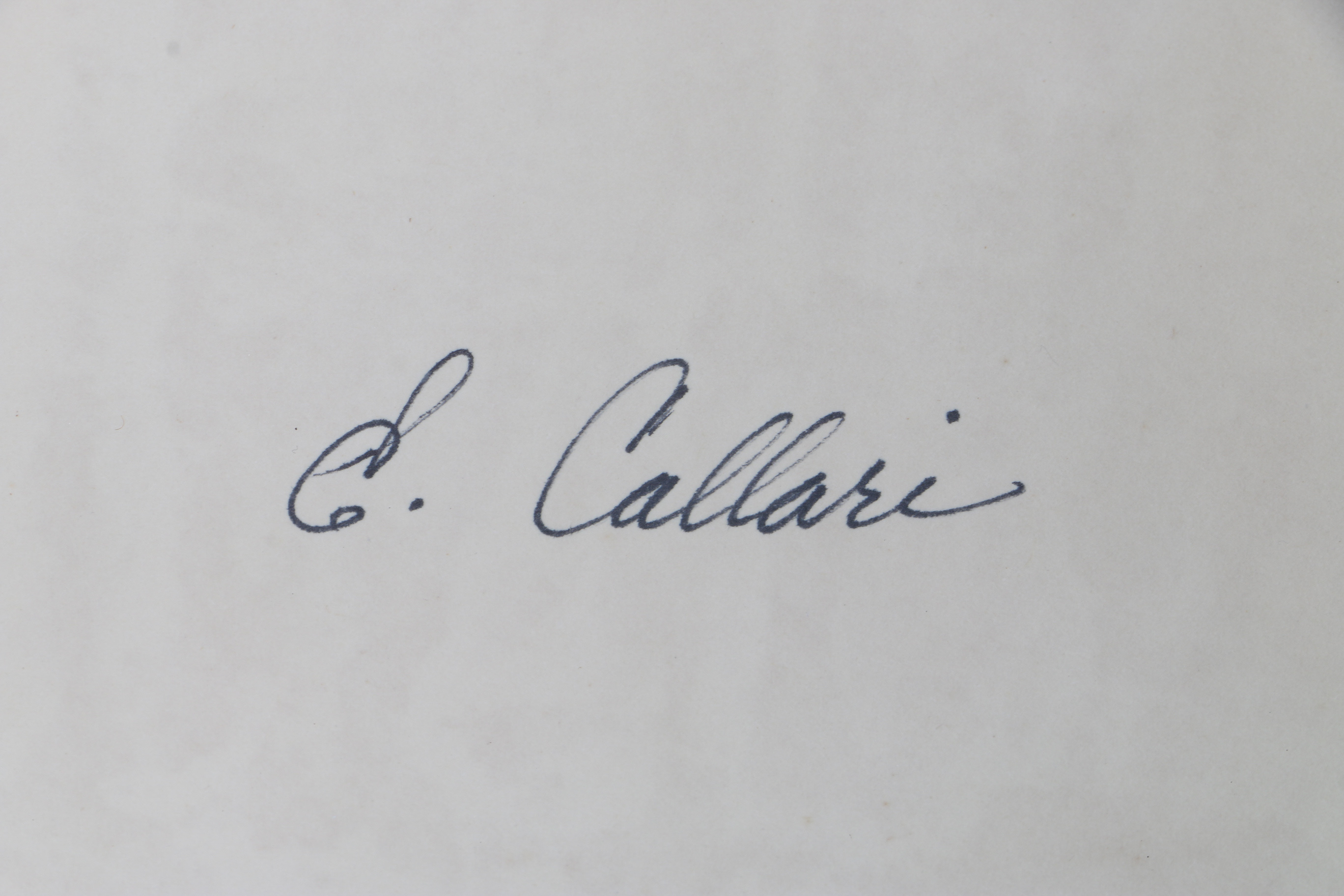 Emily Callari Watercolor Portrait of Man "Gerald"