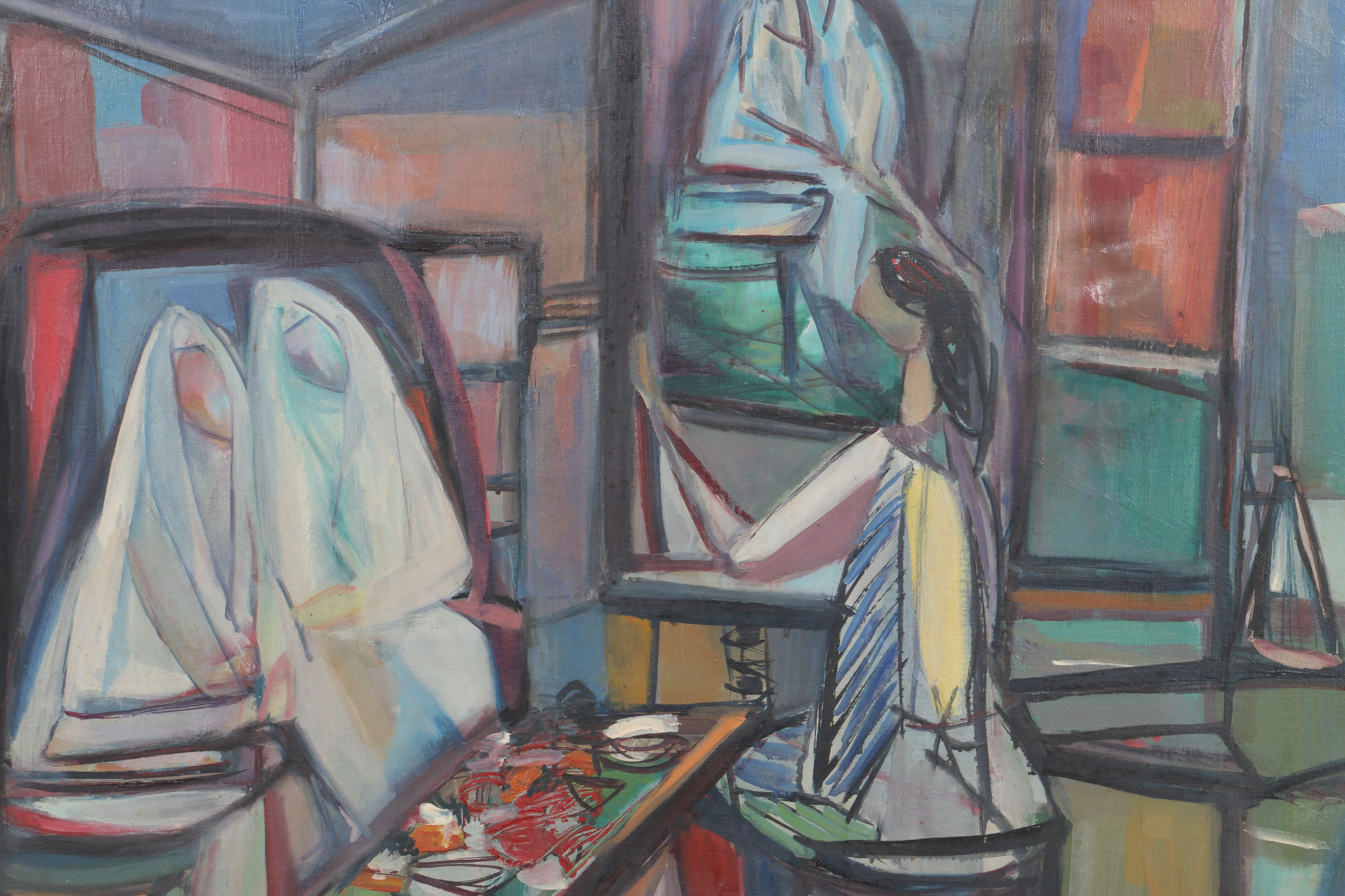 Betty Moses Oil Painting on Canvas