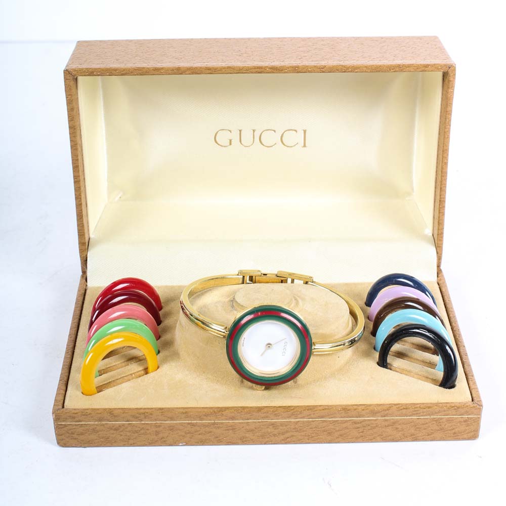 Women's Vintage Gucci Bangle Watch