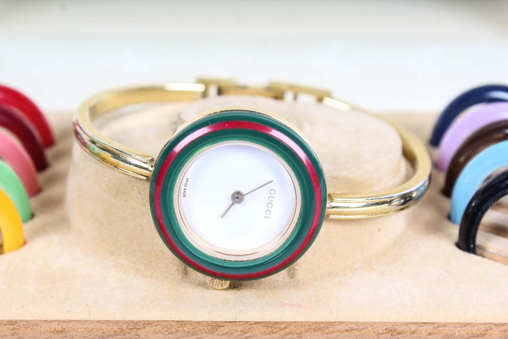 Women's Vintage Gucci Bangle Watch