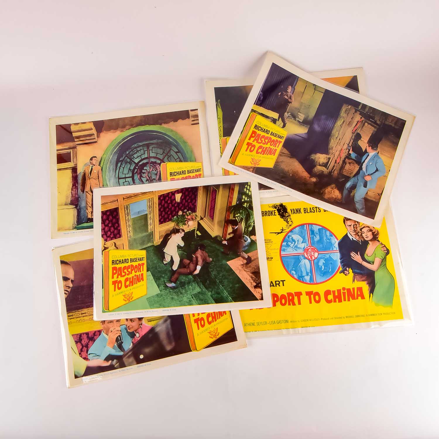 Collection of Vintage Lobby Card Movie Posters