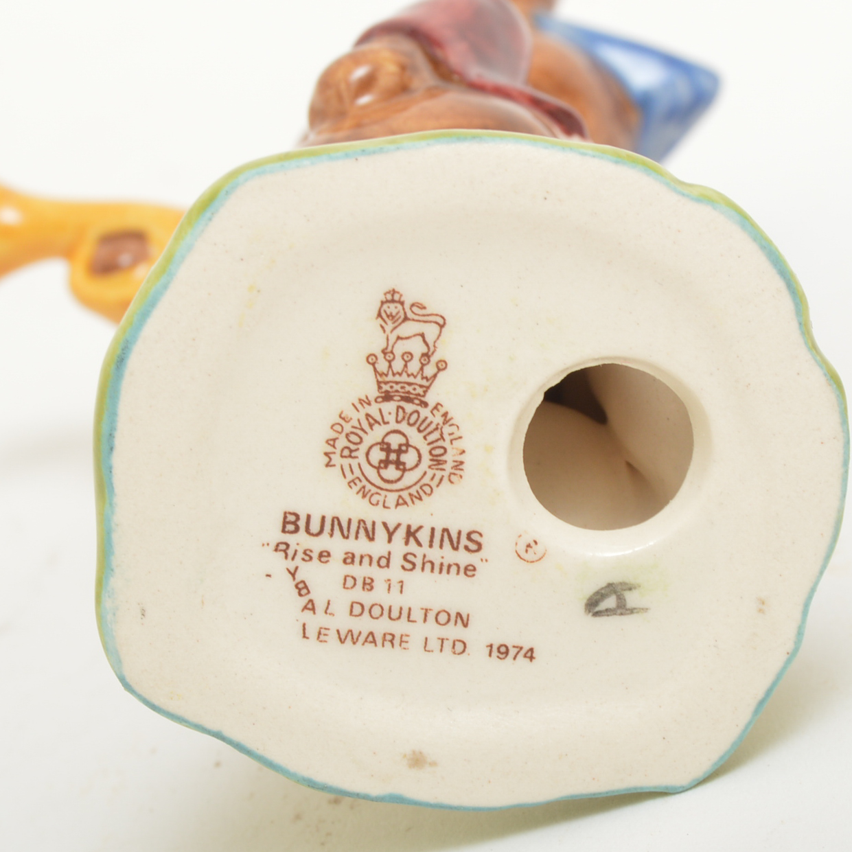 Royal Doulton "Rise and Shine" Bunnykins Figurine