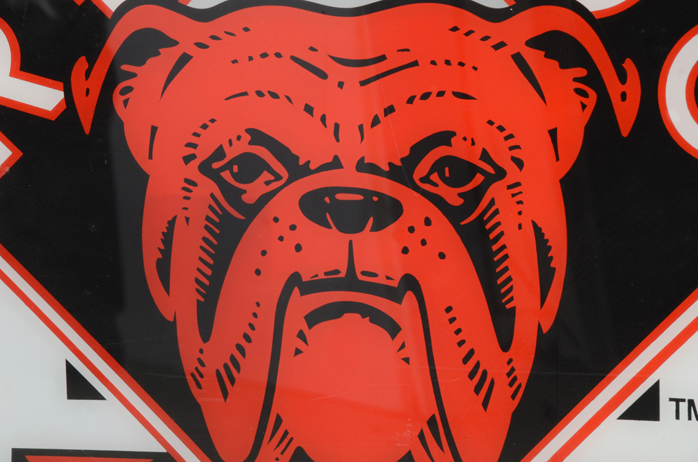 Red Dog Beer Sign From Gardens