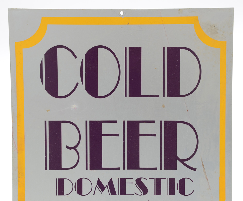 Cold Beer Sign