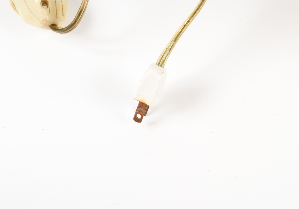 Mid Century Modern Glass Light Fixture