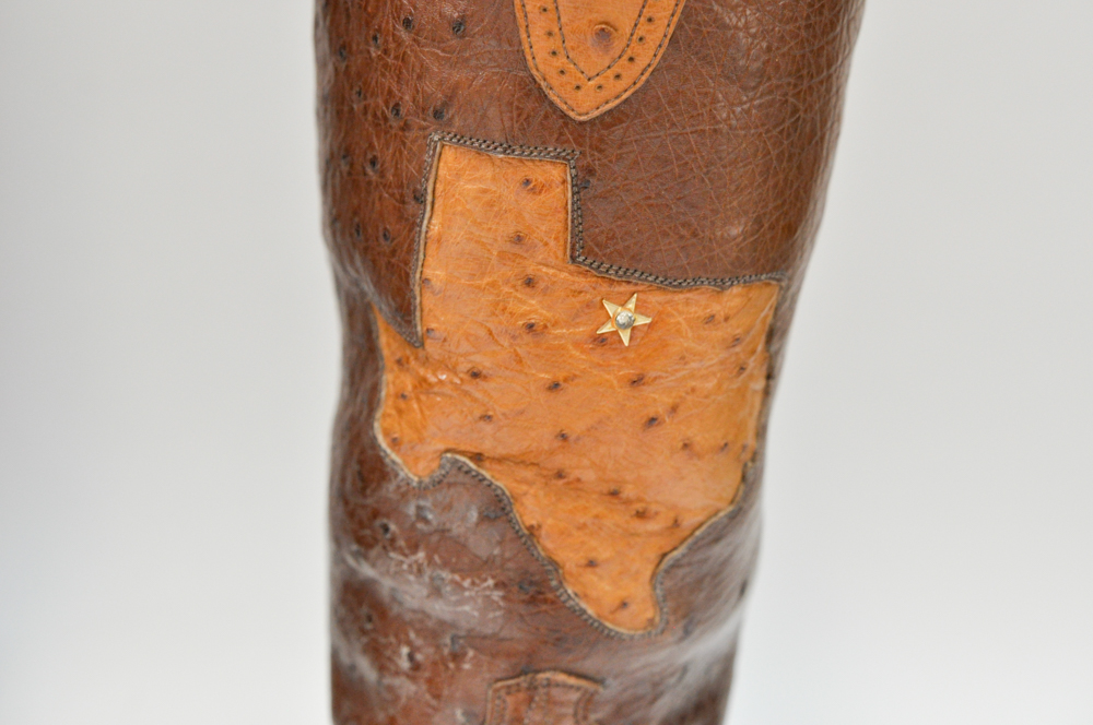 Justin Signature Edition Signed Cowboy Boots with Diamond Inset