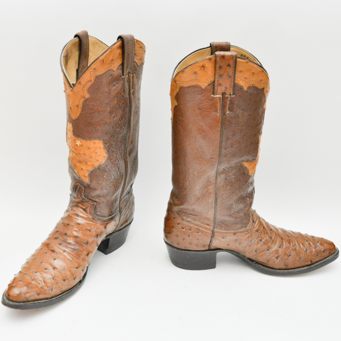 Justin Signature Edition Signed Cowboy Boots with Diamond Inset