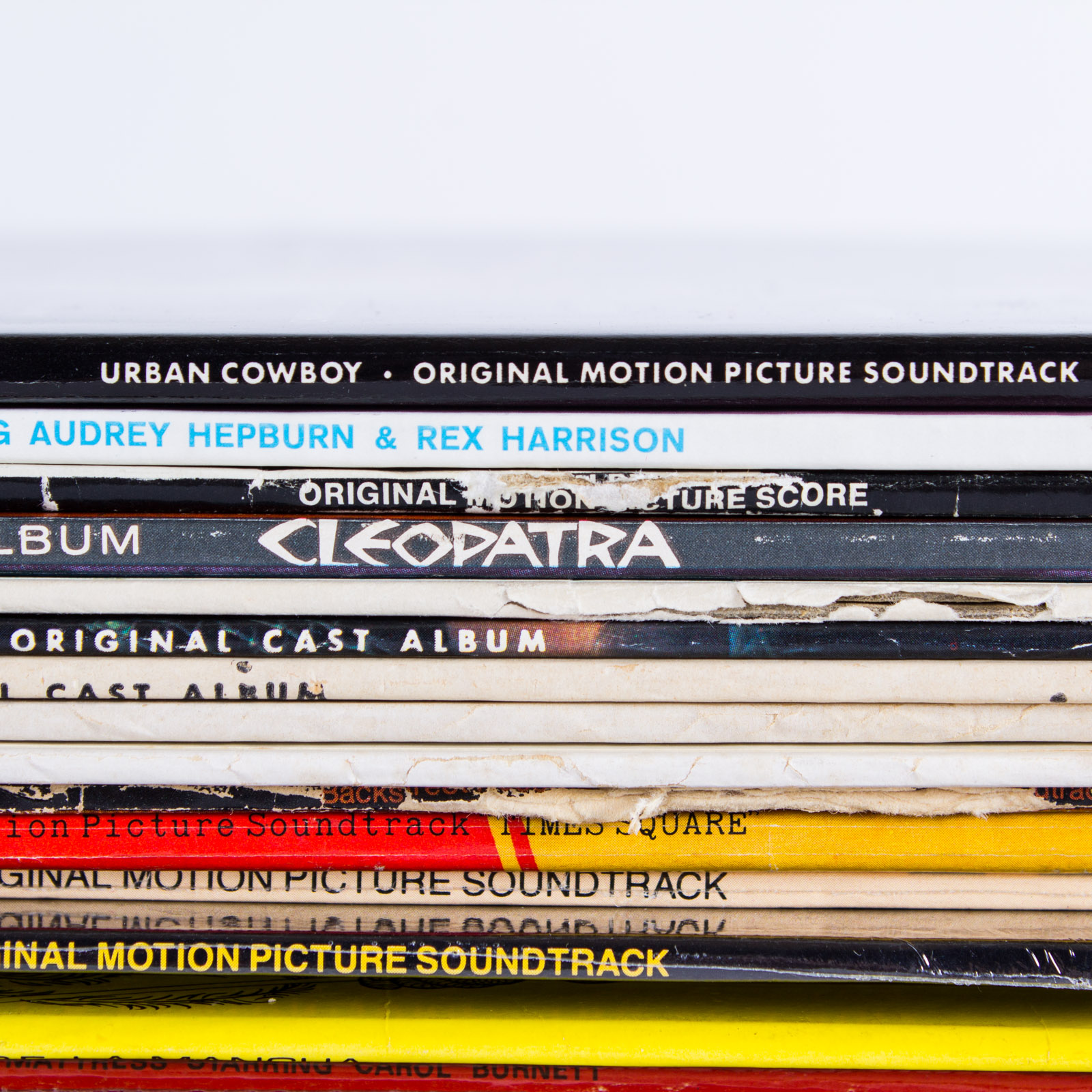 Urban Cowboy, Rocky, Cleopatra and Other Soundtrack LPs