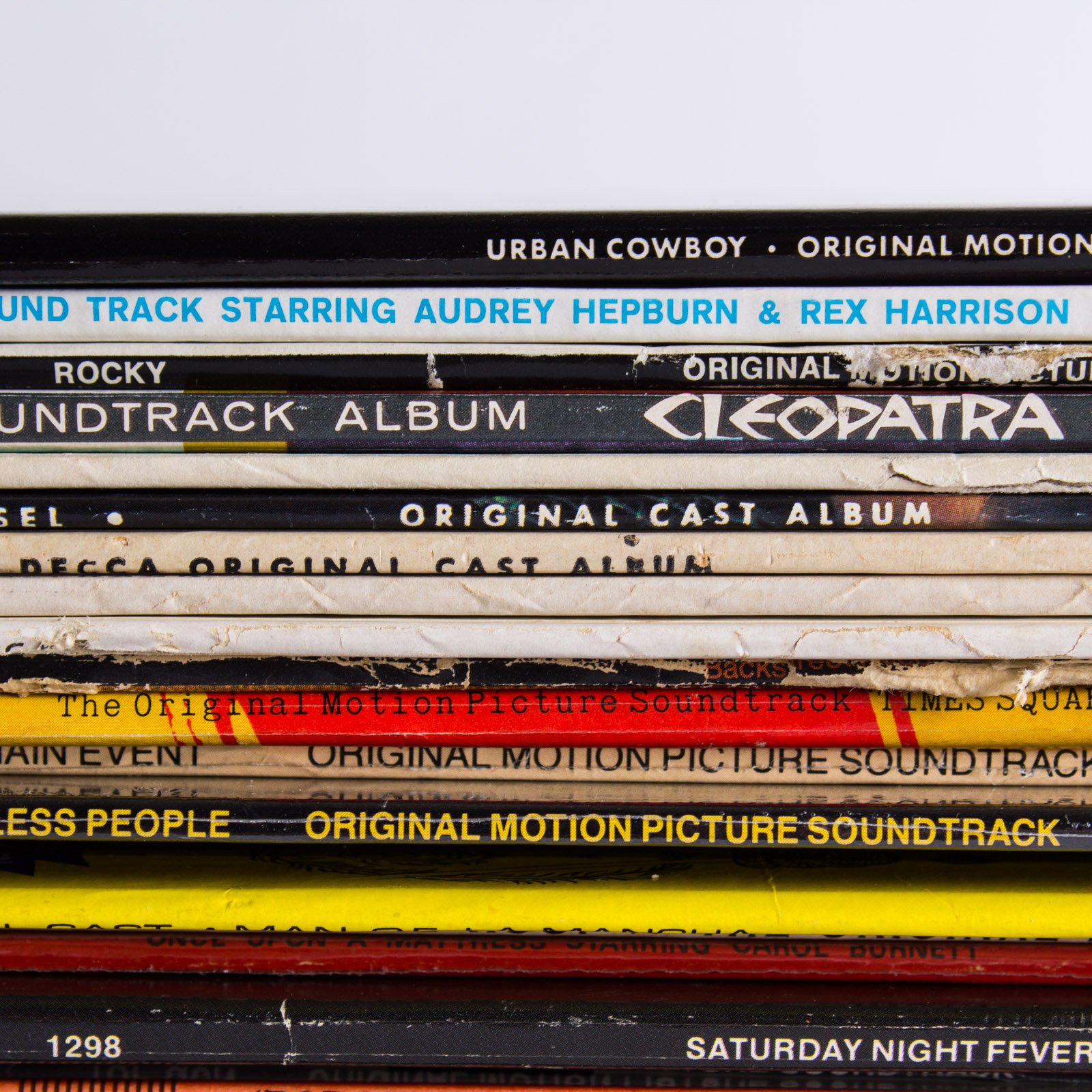 Urban Cowboy, Rocky, Cleopatra and Other Soundtrack LPs