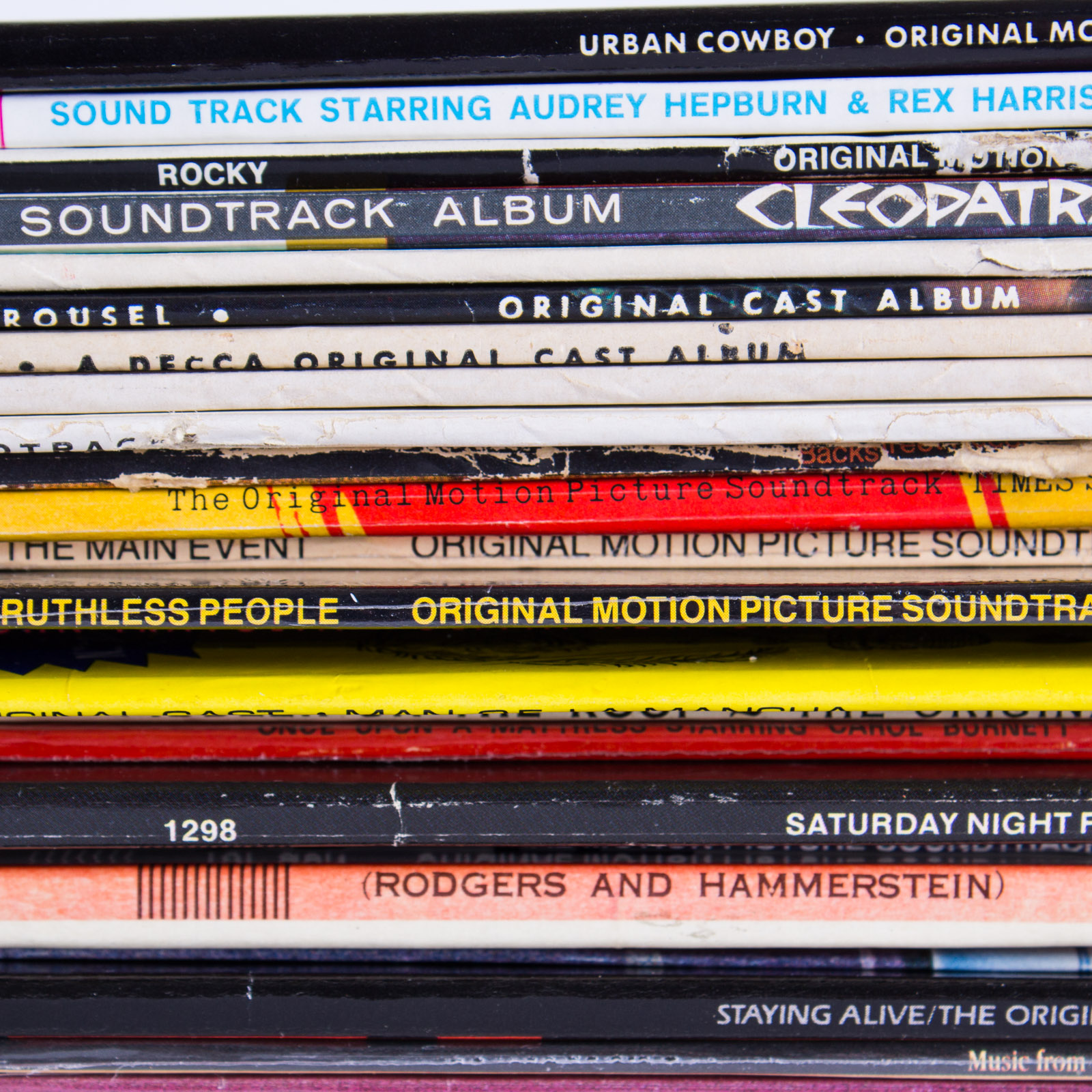 Urban Cowboy, Rocky, Cleopatra and Other Soundtrack LPs