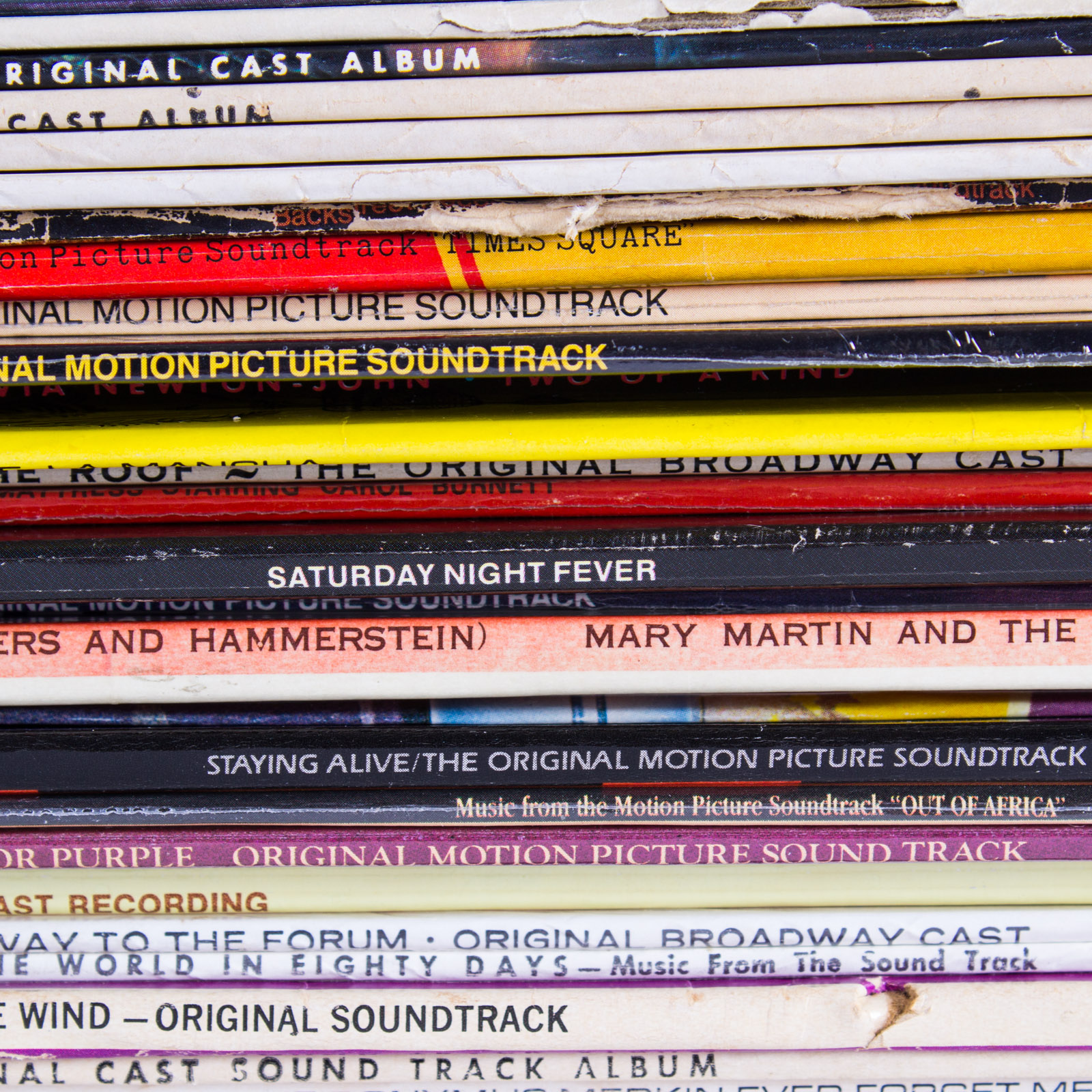 Urban Cowboy, Rocky, Cleopatra and Other Soundtrack LPs