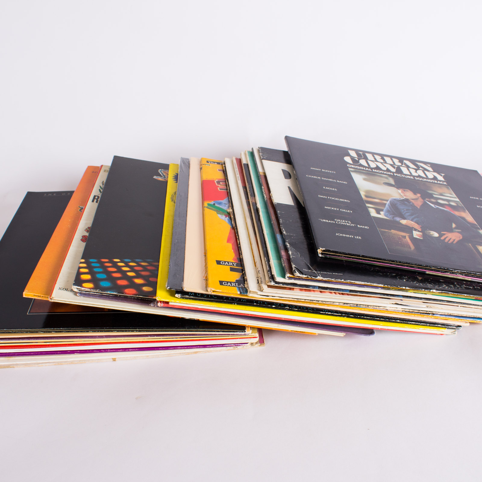 Urban Cowboy, Rocky, Cleopatra and Other Soundtrack LPs