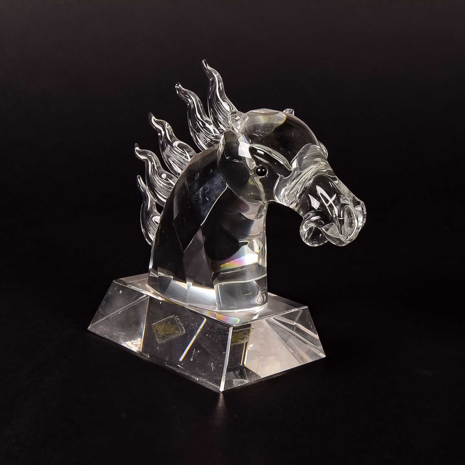 "Shannon Crystal" Horse Head Sculpture