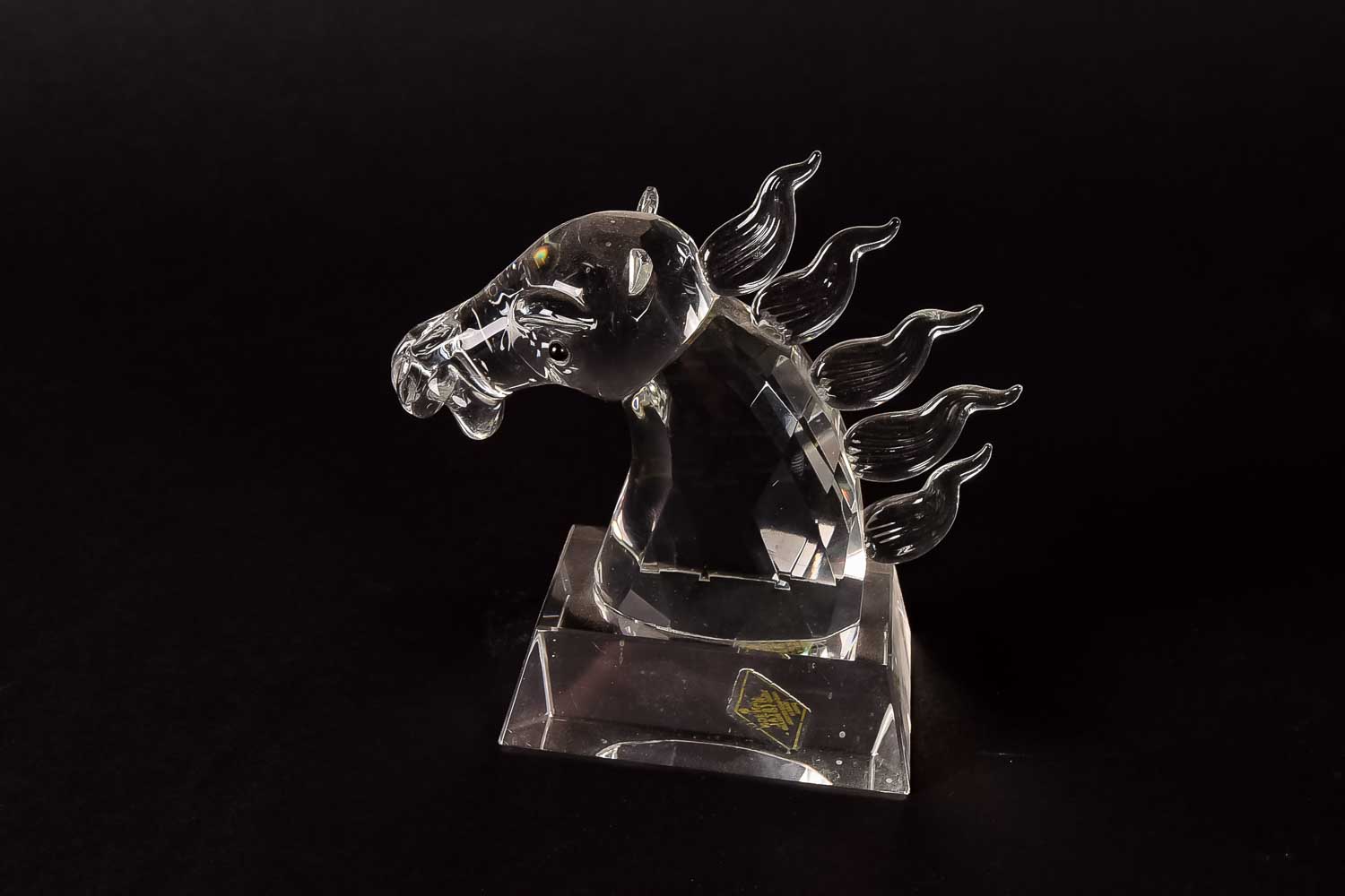 "Shannon Crystal" Horse Head Sculpture