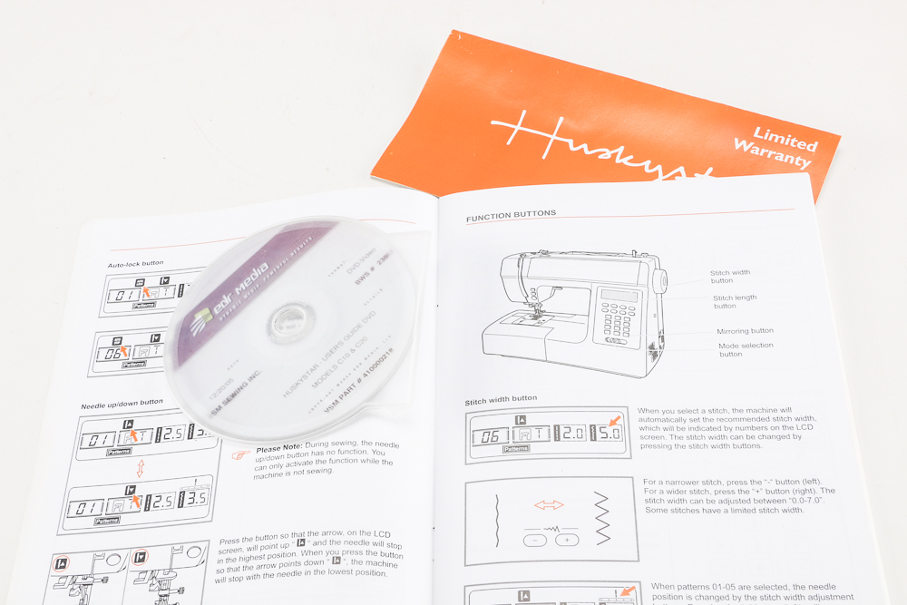 Huskystar C10/20 Sewing Machine