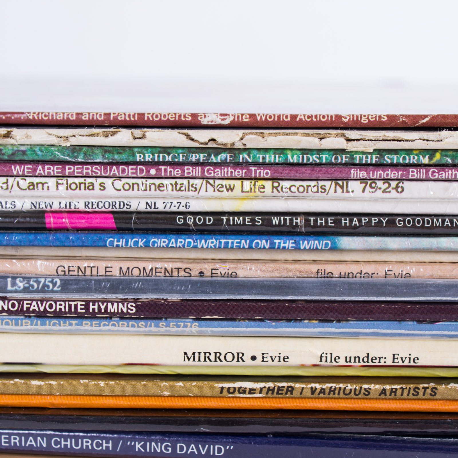 Chuck Wagon Gang, Gaither Trio and Other Christian Theme Records