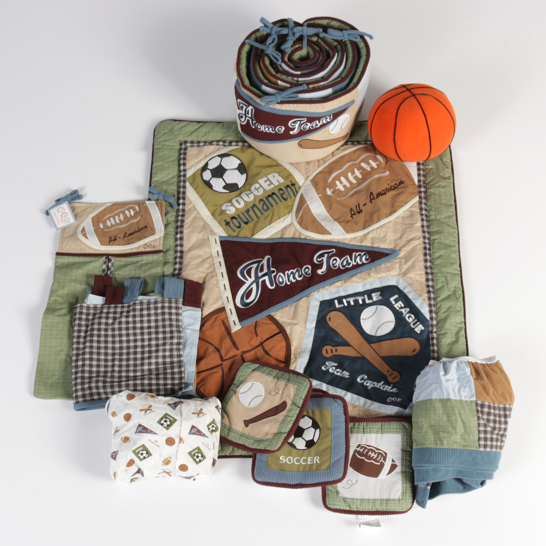 Cocalo "Sports Fan" Nursery Bedding Collection