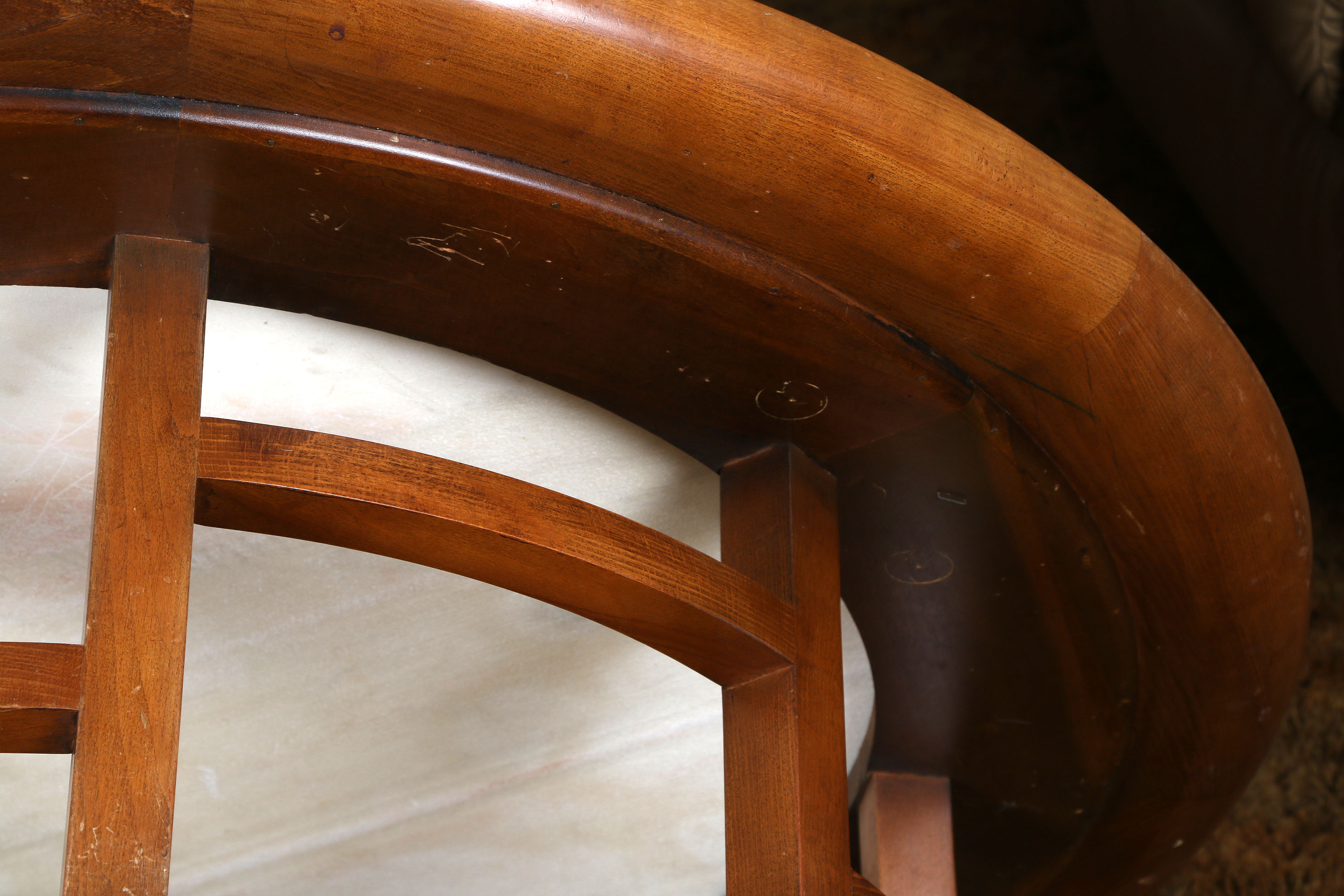 Vintage Marble Top Coffee Table