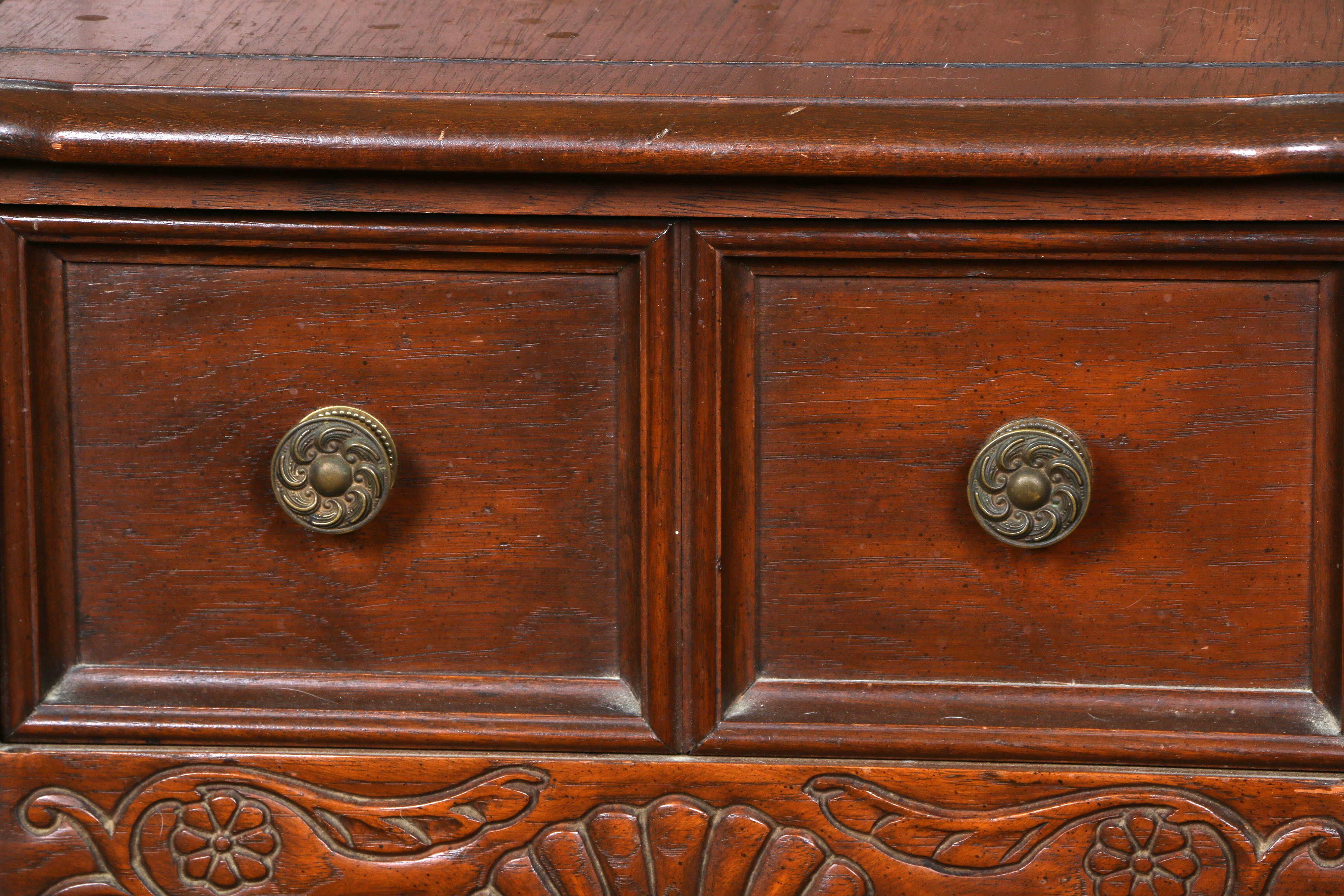 Vintage Provincial Louis XV Style Side Tables