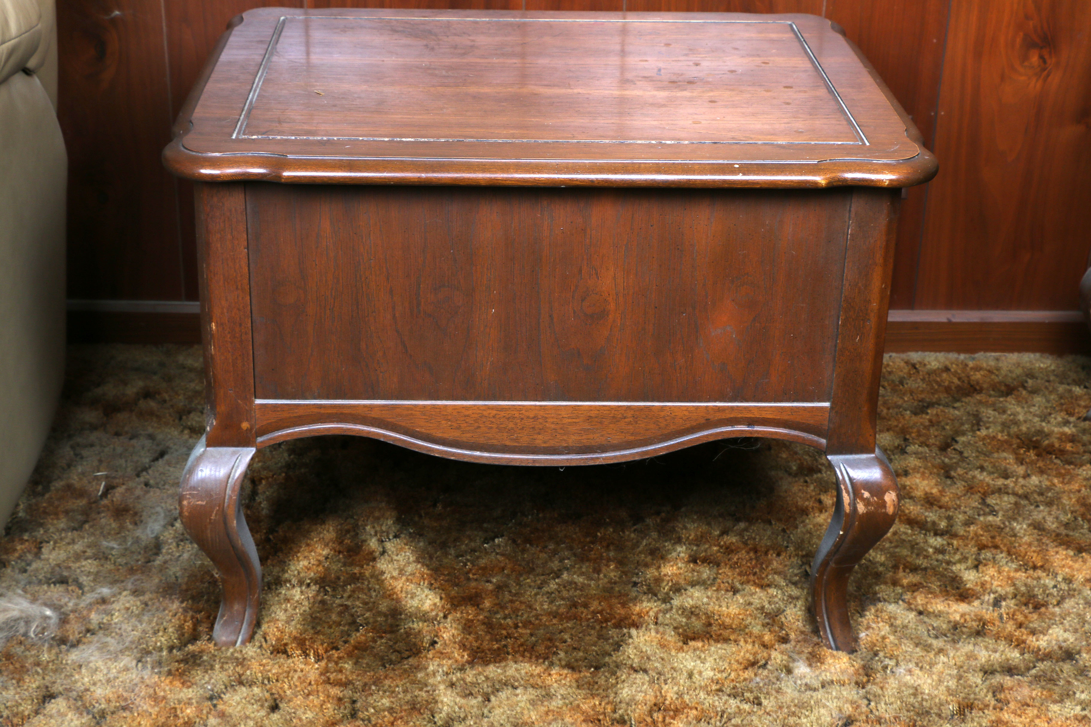 Vintage Provincial Louis XV Style Side Tables