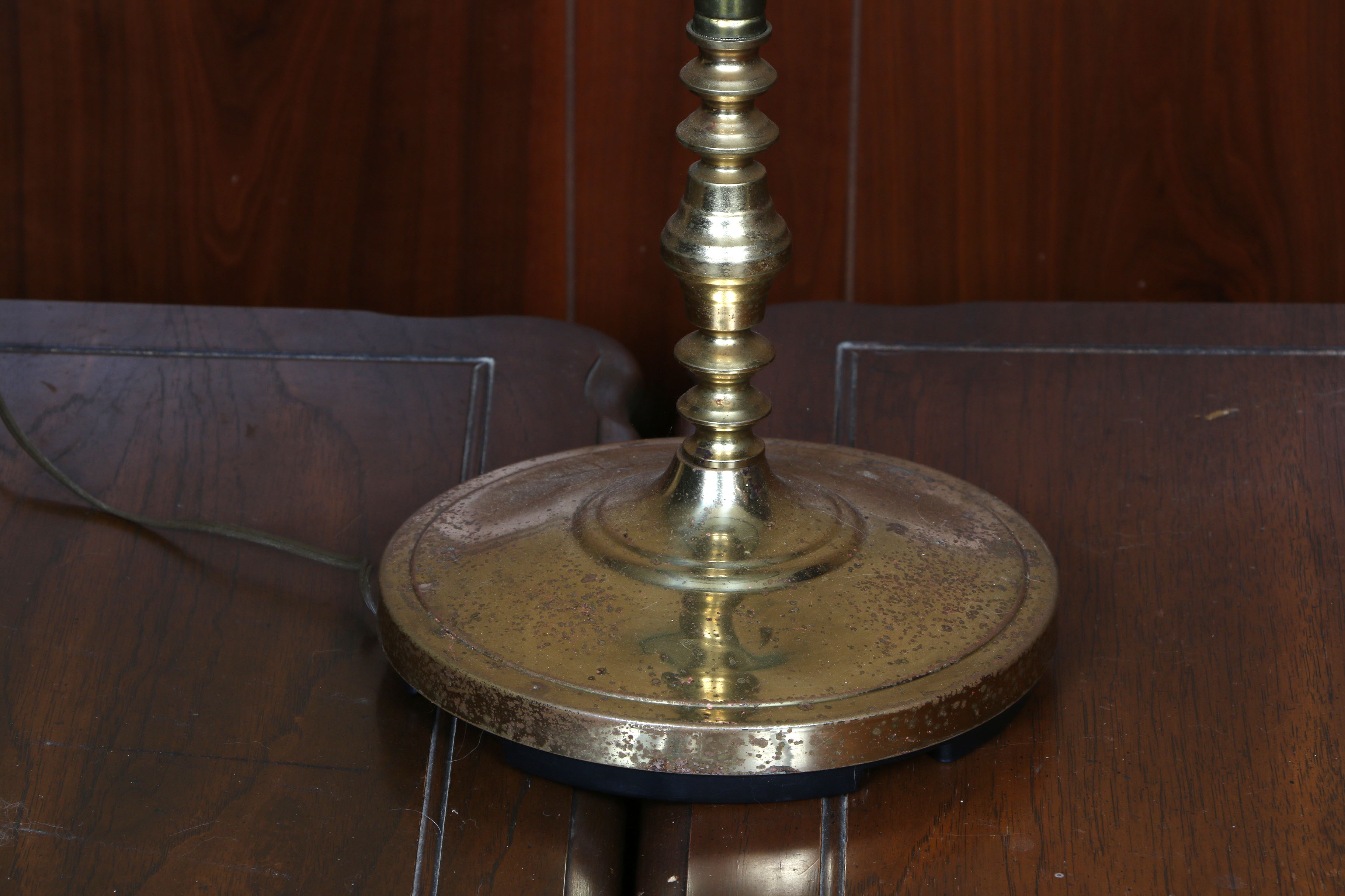 Vintage Tray-Table Floor Lamp