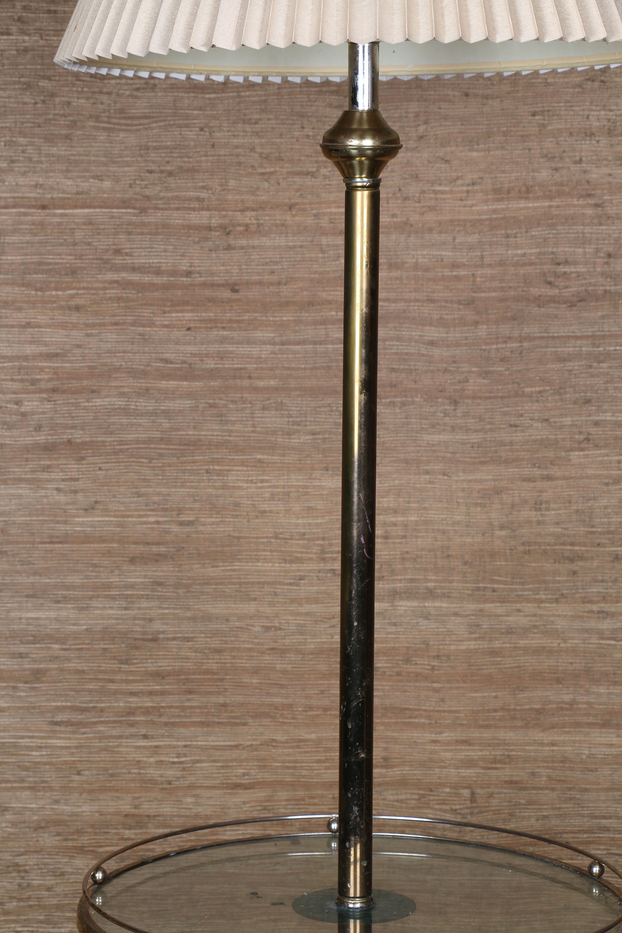 Vintage Tray-Table Floor Lamp