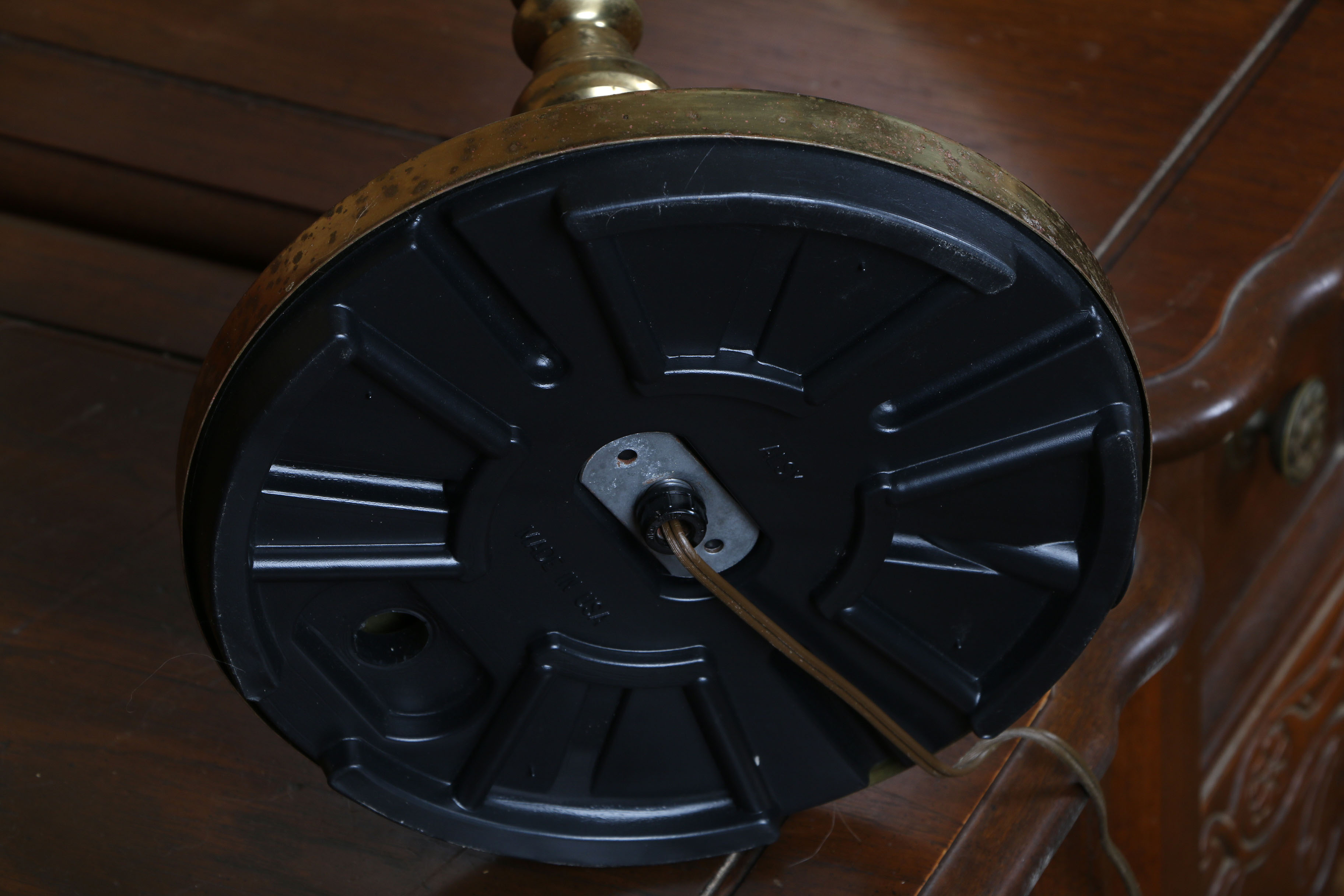 Vintage Tray-Table Floor Lamp