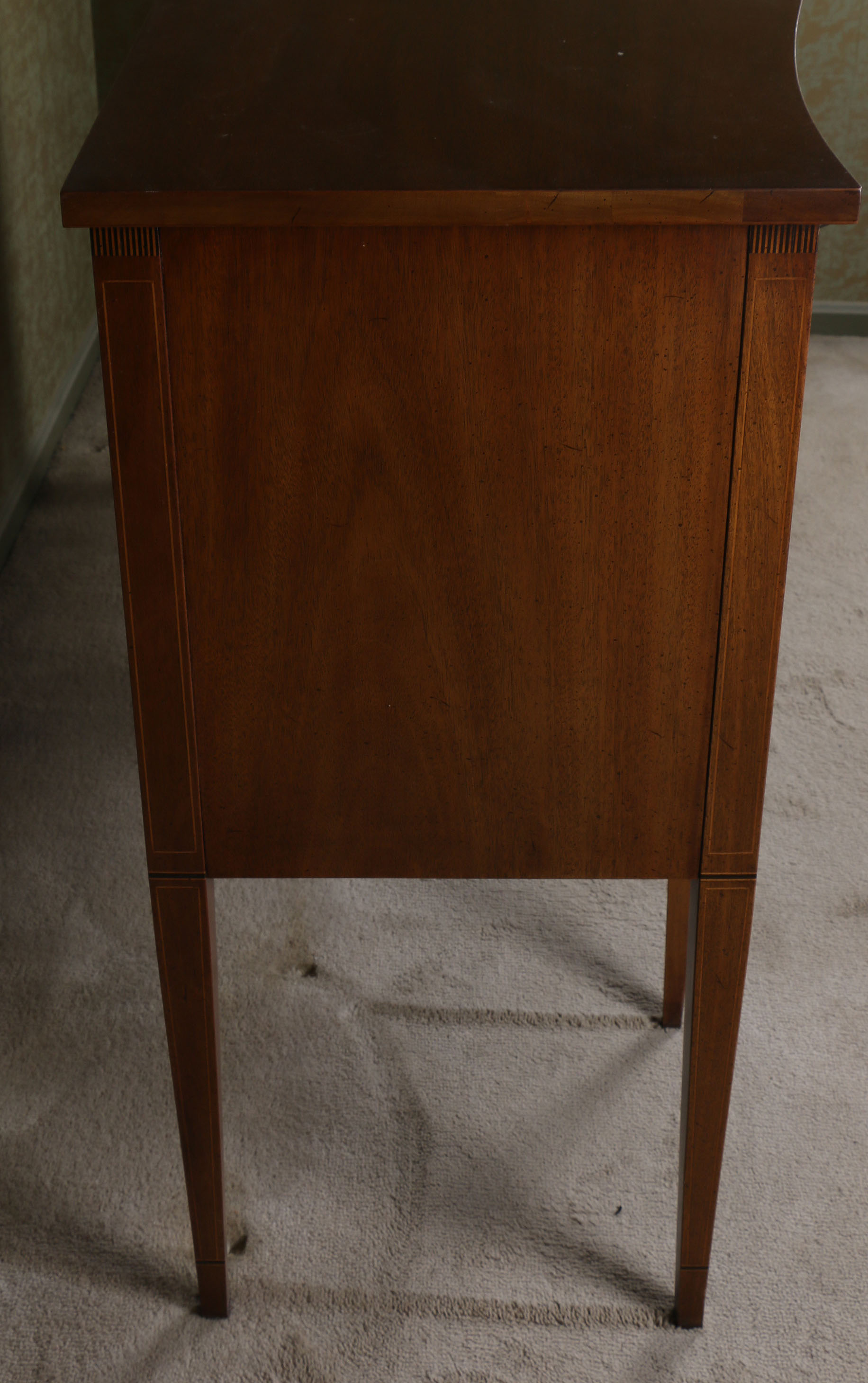 Vintage Hepplewhite Style Inlaid Sideboard