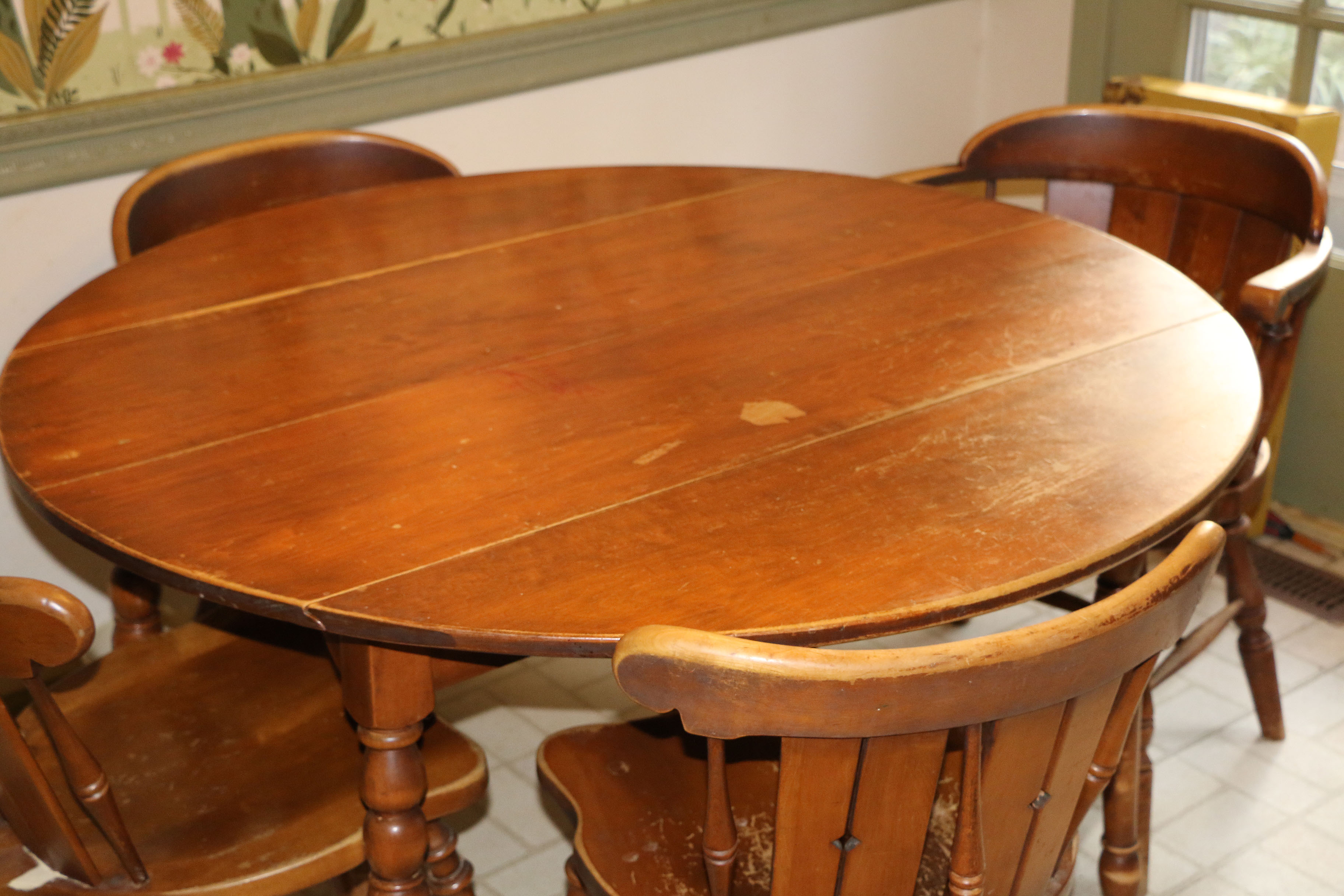 Vintage Kitchen Table and Chairs