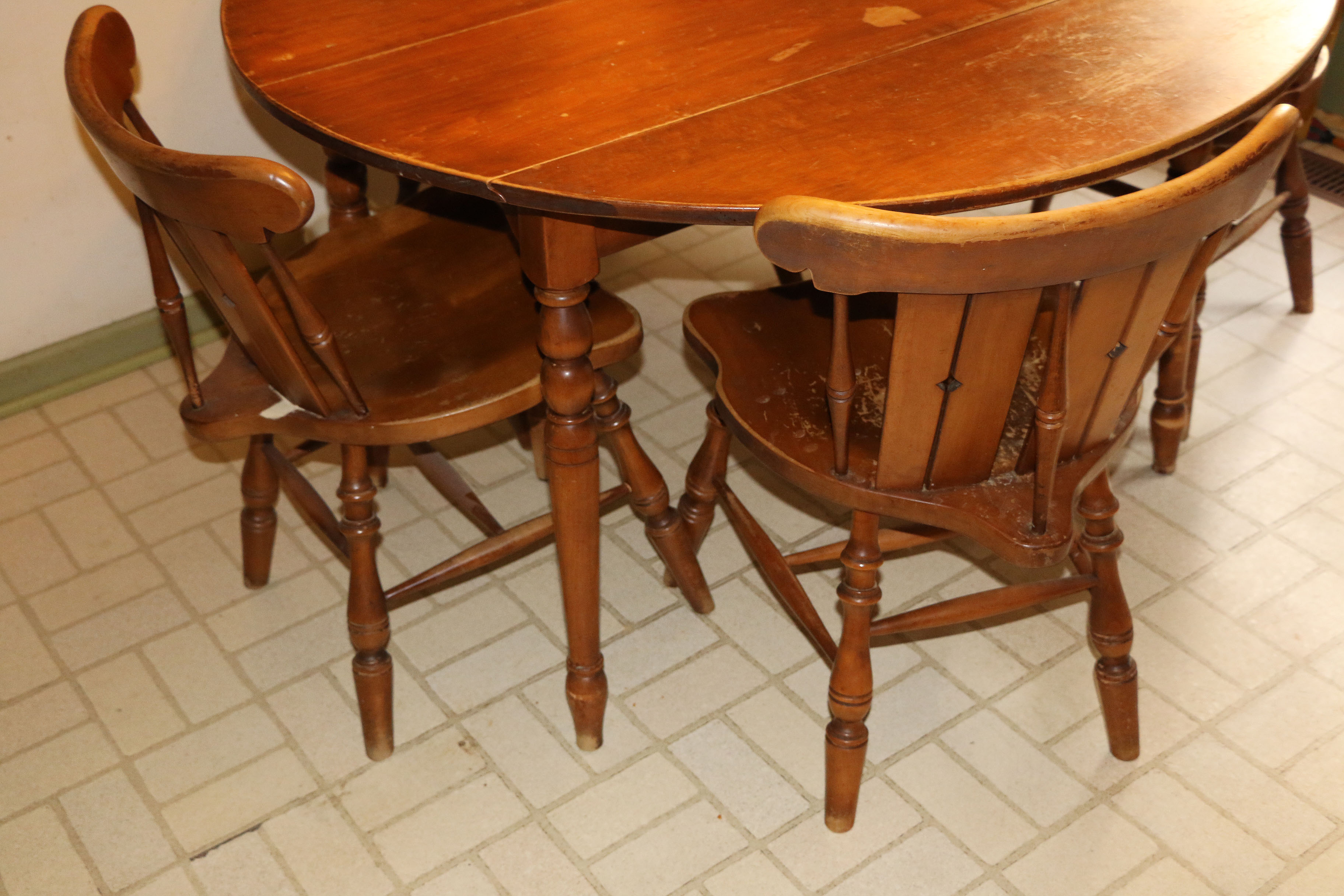 Vintage Kitchen Table and Chairs