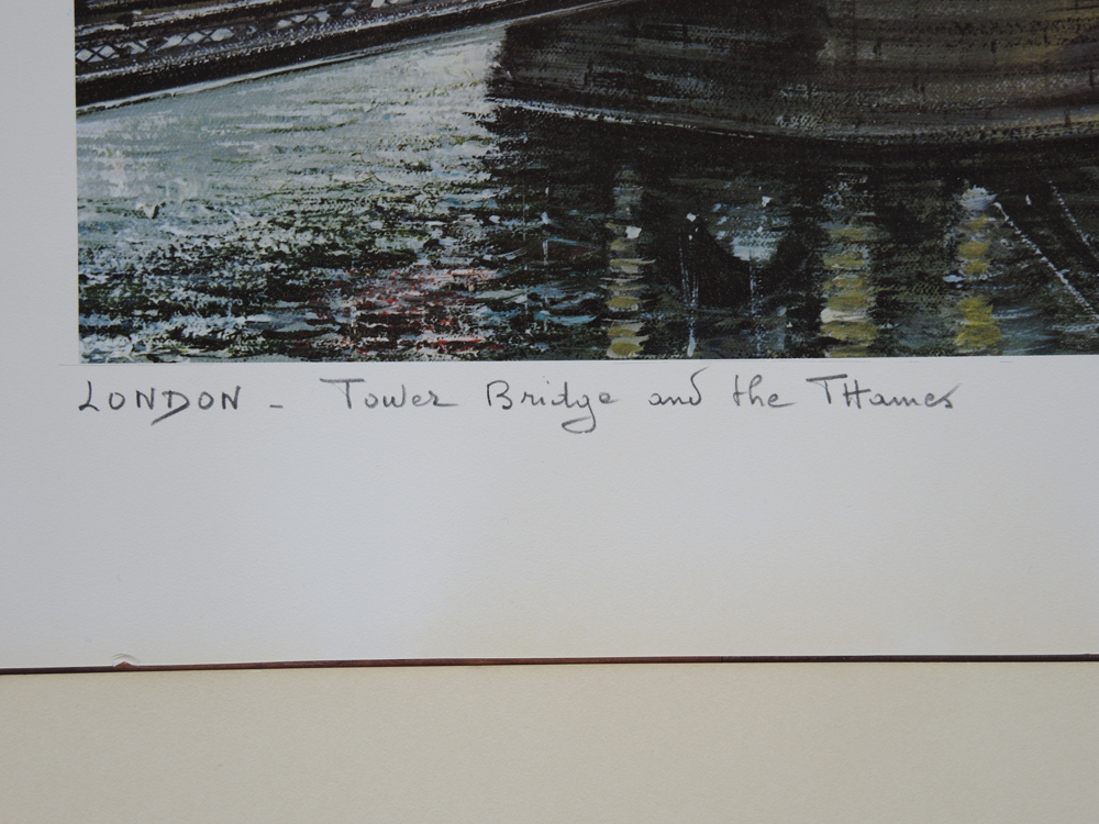 Two Maurice Legendre Prints of London Landmarks