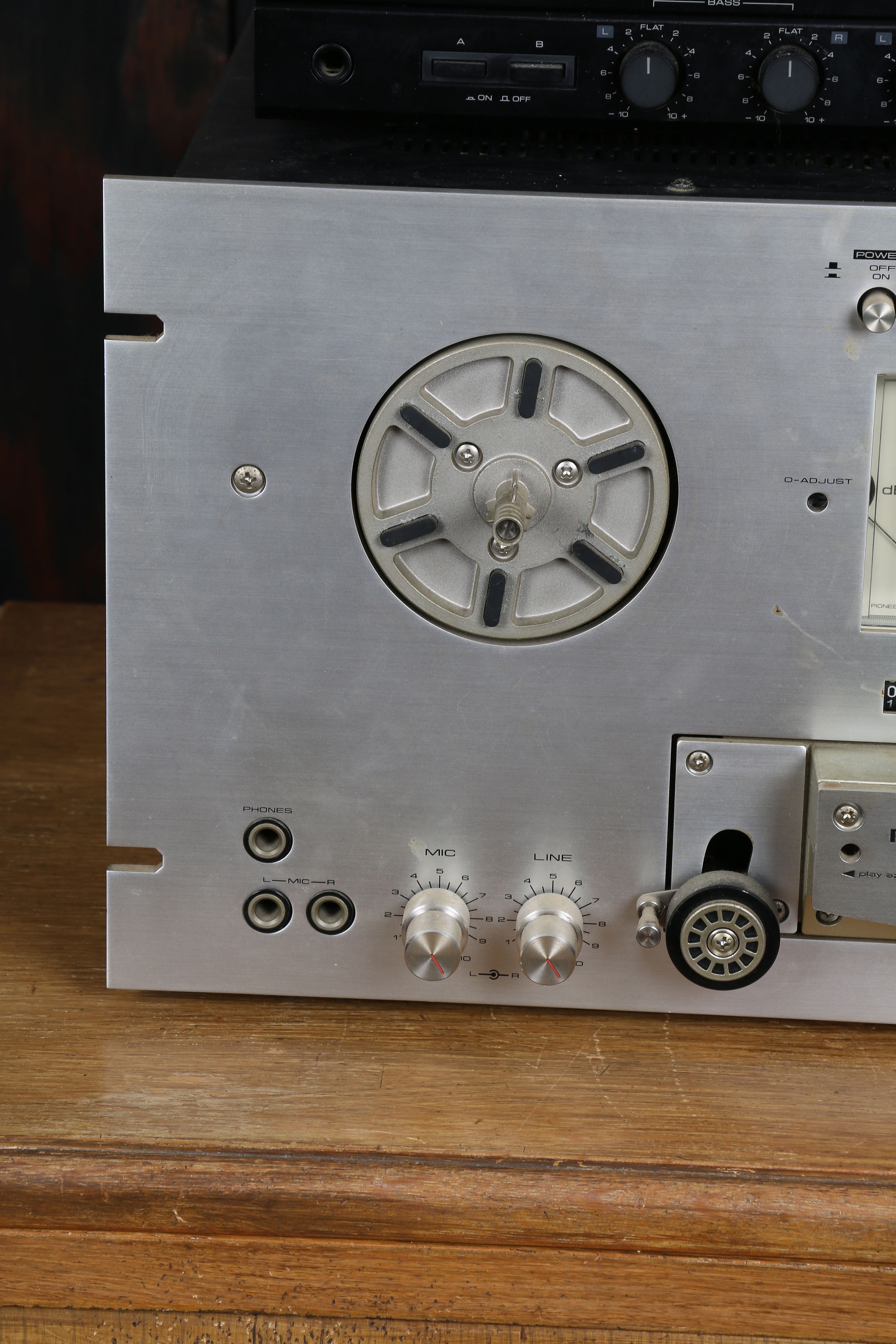 Pioneer Reel-to-Reel Recorder and Kenwood Receiver