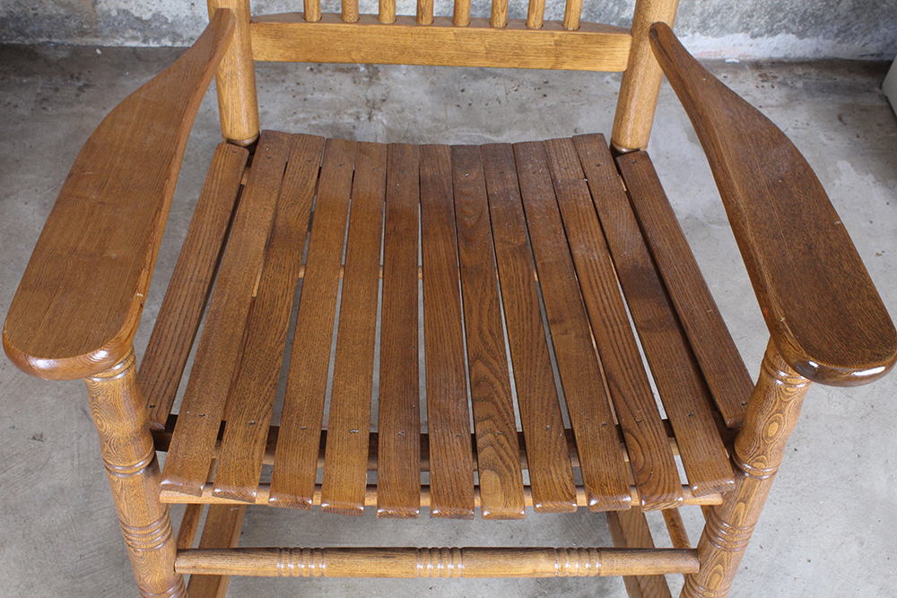 "The Cracker Barrel Rocker" Rocking Chair