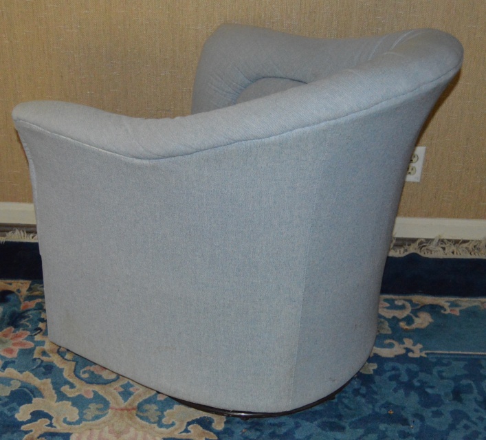 Swivel Rocker Barrel Chair